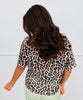 Safari Chic Leopard Emma Mesh Tee (Reg. and Plus)