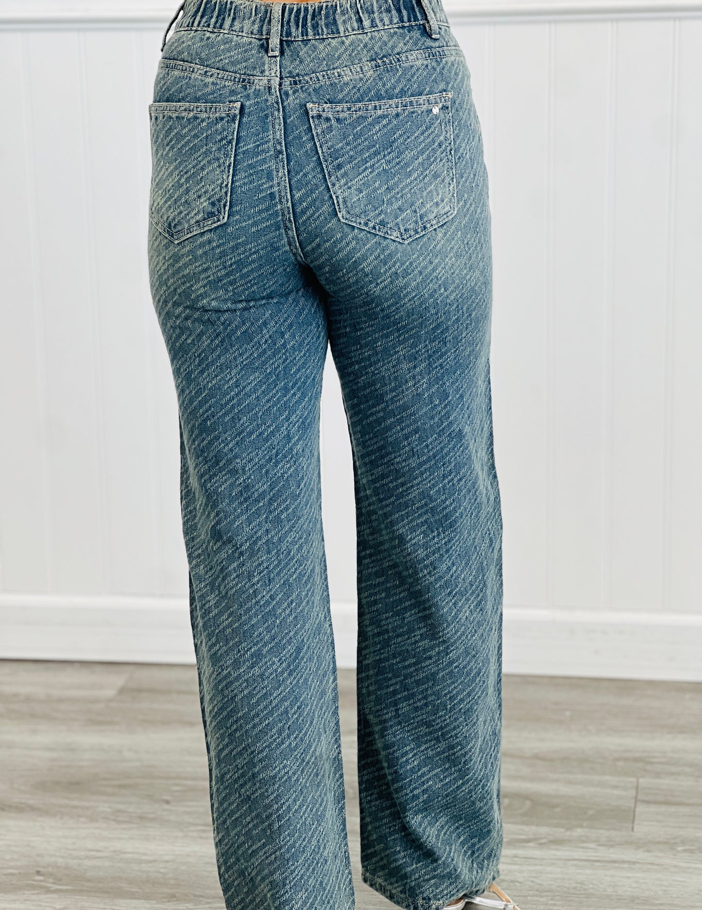 Casual Denim Twinkle Studded Jeans (Reg.)