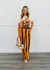 Patchwork Jack-O’-Lantern Graphic Tee (Reg. and Plus)