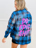 Plaid Do Epic Shit Button Up Flannel (Reg. and Plus)