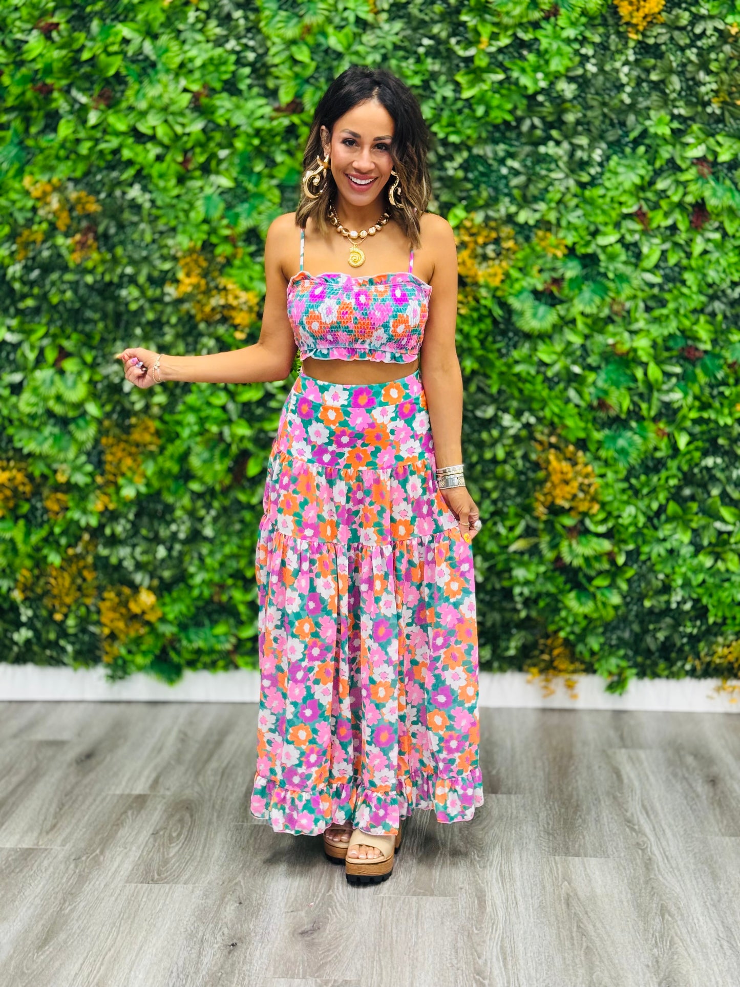 Floral Multi Amalfi Blooms Swim Set (Reg. & Plus)