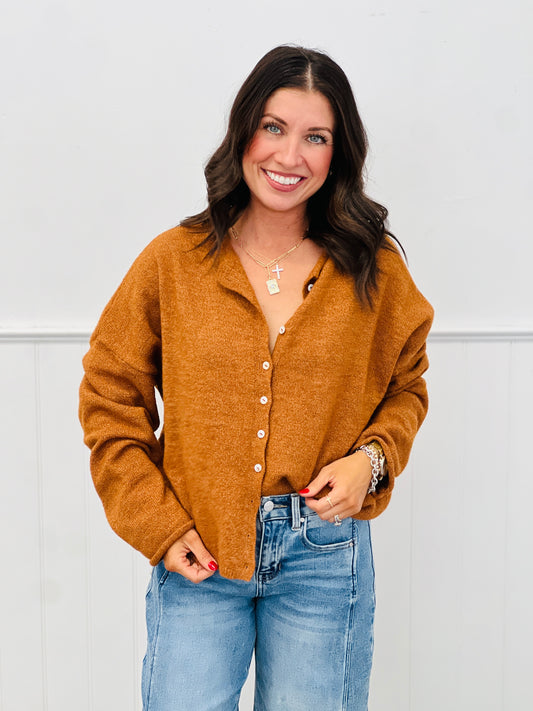 Rust Gigi Cardigan (Reg.)