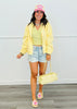 Yellow Zip Up Jacket (One Size)