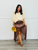 Ivory Mineral Washed Dolman Sleeve Top (Reg.)