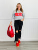 Heather Grey Merry Sweatshirt (Reg. and Plus)