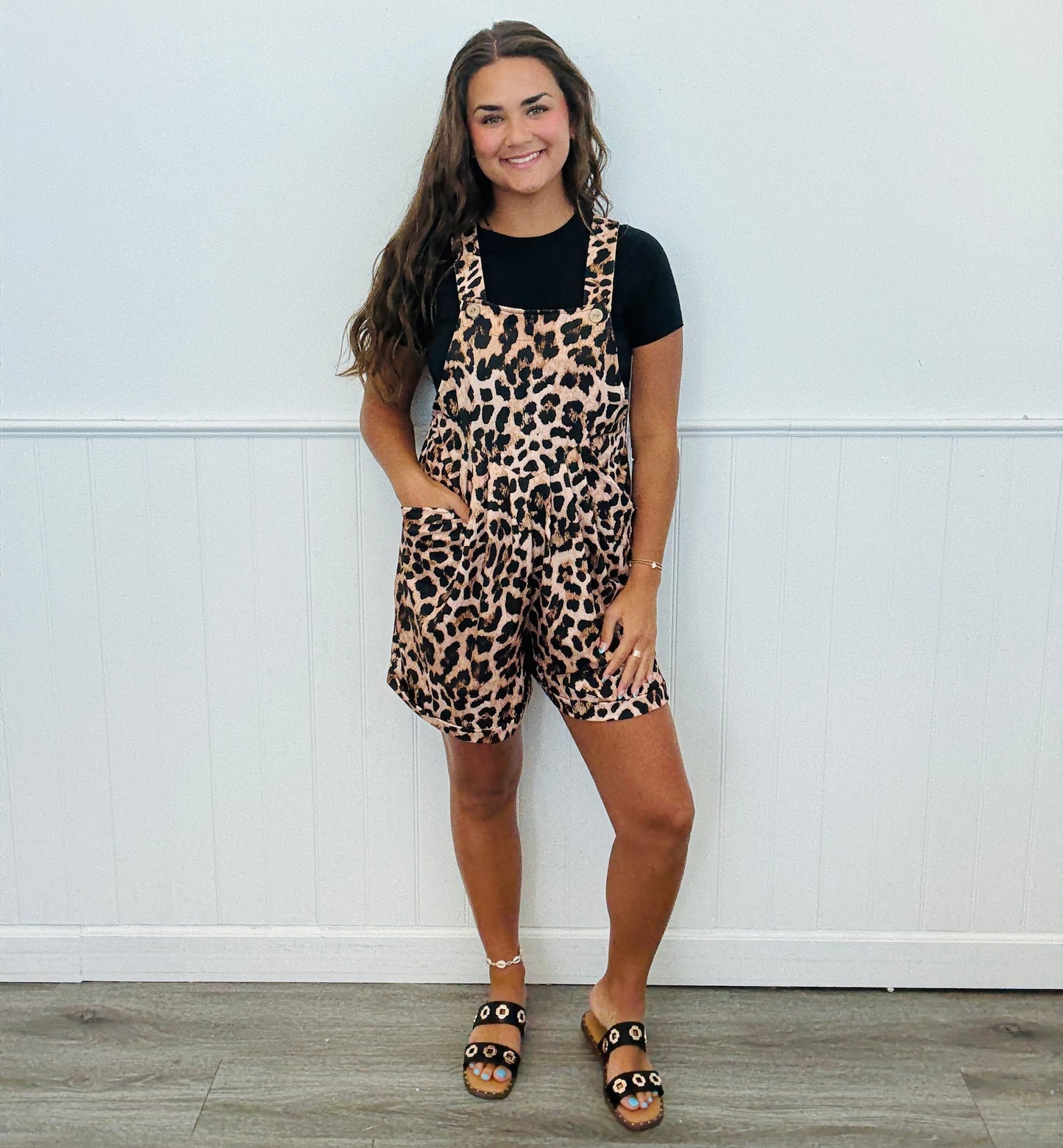 Leopard Crush Everyday Overalls (Reg. and Plus)
