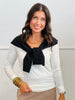 Faux Sweater Wrap (One Size) - 5 Colors