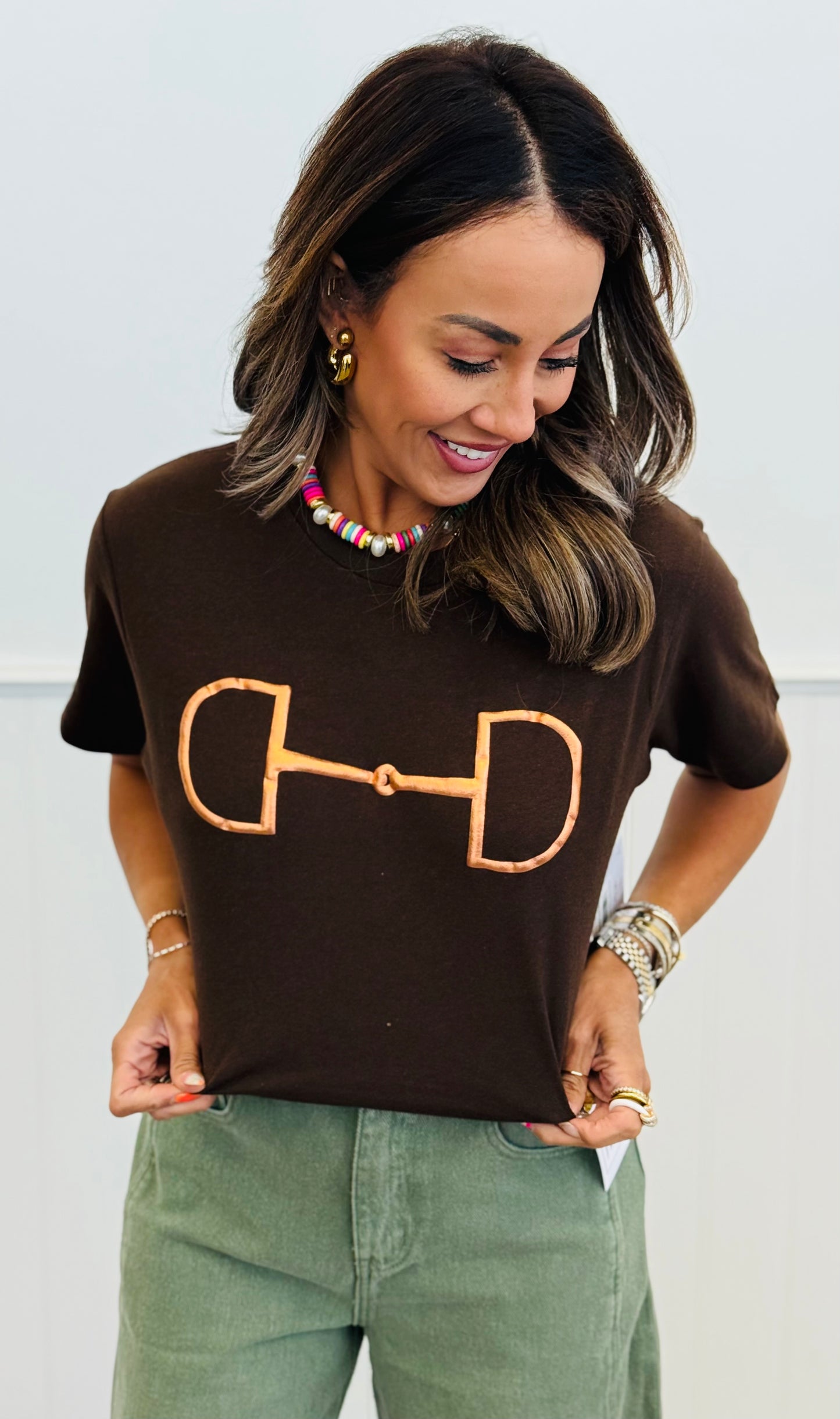 Horse Bit Graphic Tee (Reg. and Plus)
