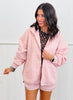 Pink Blush Quilted Jacket & Short Set (Reg & Plus)