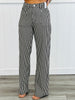 Black & Tan Striped Straight Jeans (Reg.)