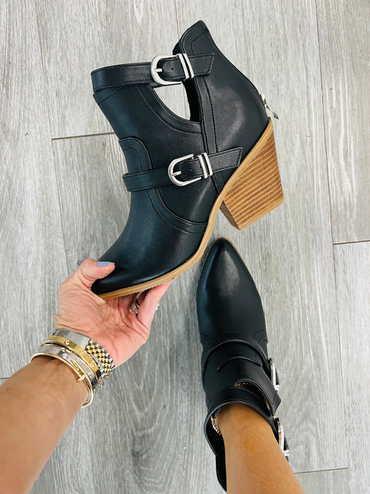 Corkys Girls Night Black Booties