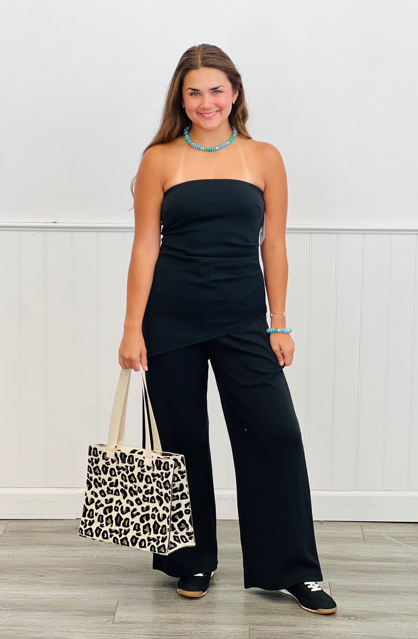 Black High Waist Pants (Reg.)