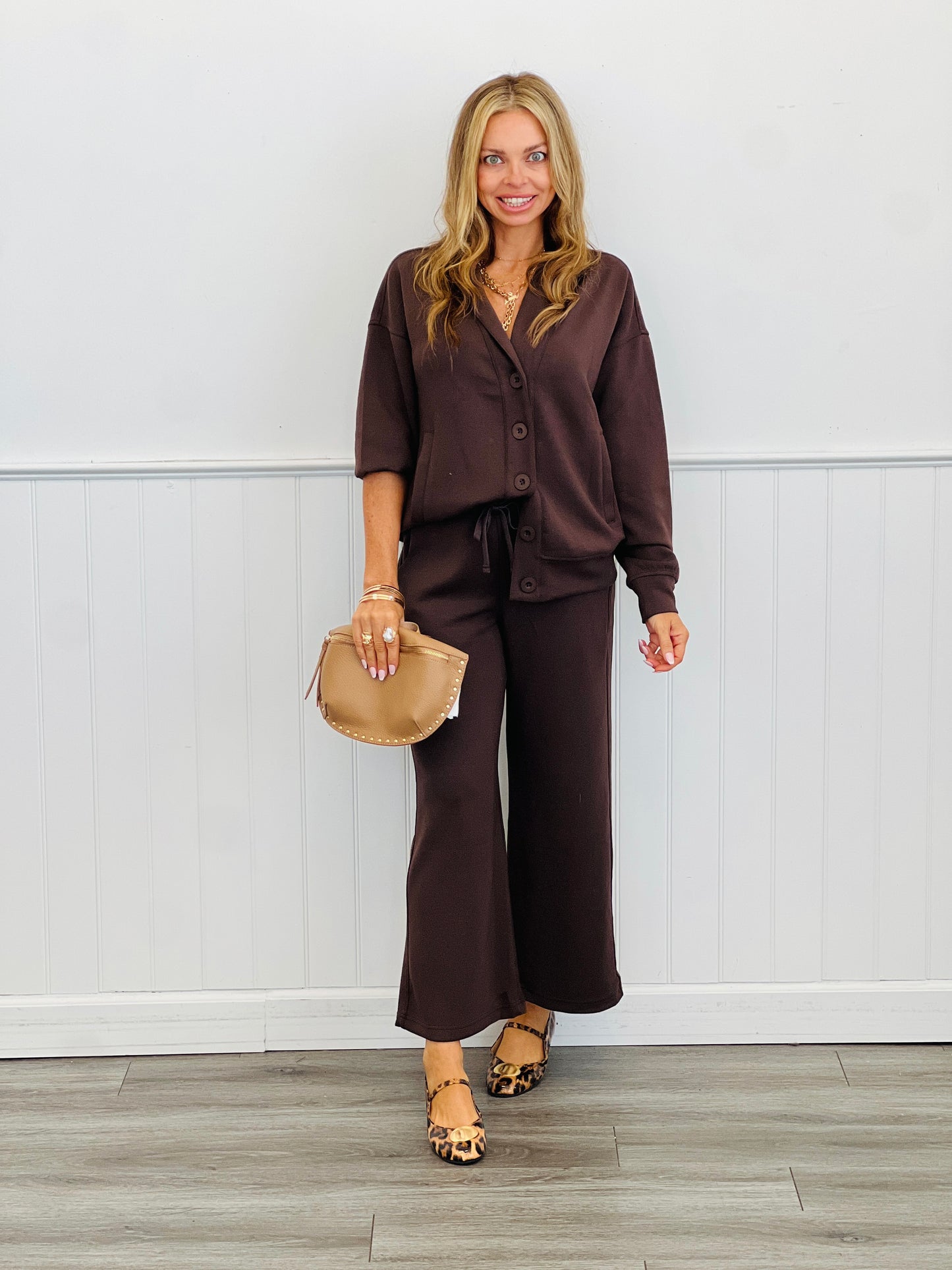 Modal Button Up Cardigan (Reg.) - 3 Colors
