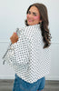 White Polka Dot Jacket (Reg.)