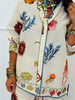 POL Cream Multi Sea Printed Top (Reg.)