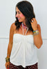 Pristine Neck Tie Top (Reg.)