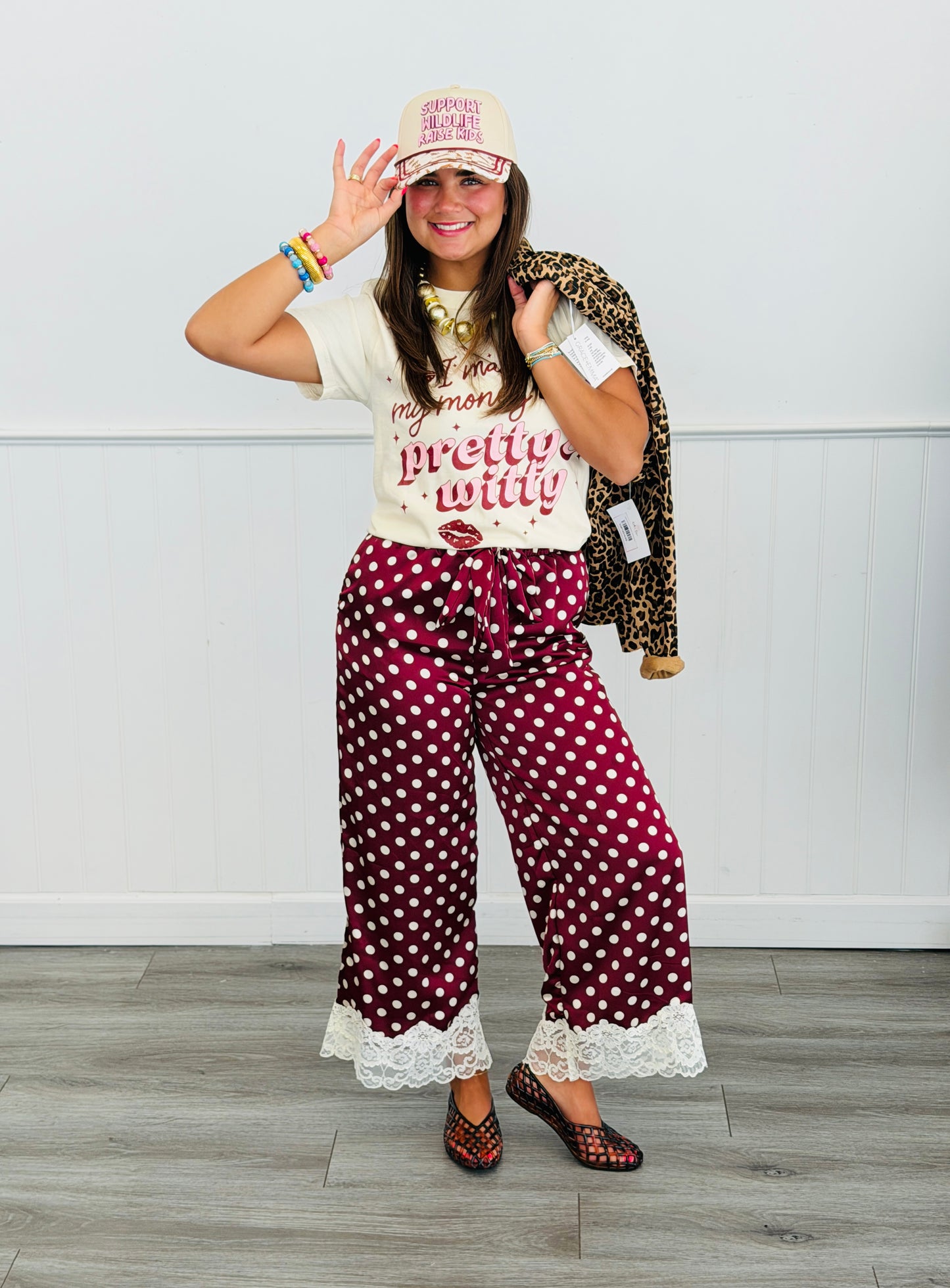 Pretty & Witty Graphic Tee (Reg. and Plus)