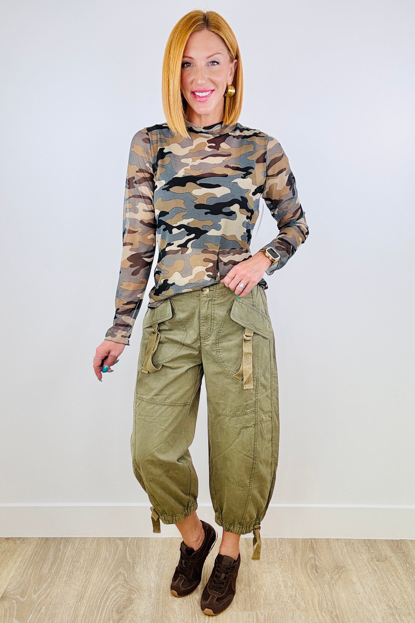 Fern Cargo Flap Pocket Jogger Pants (Reg.)