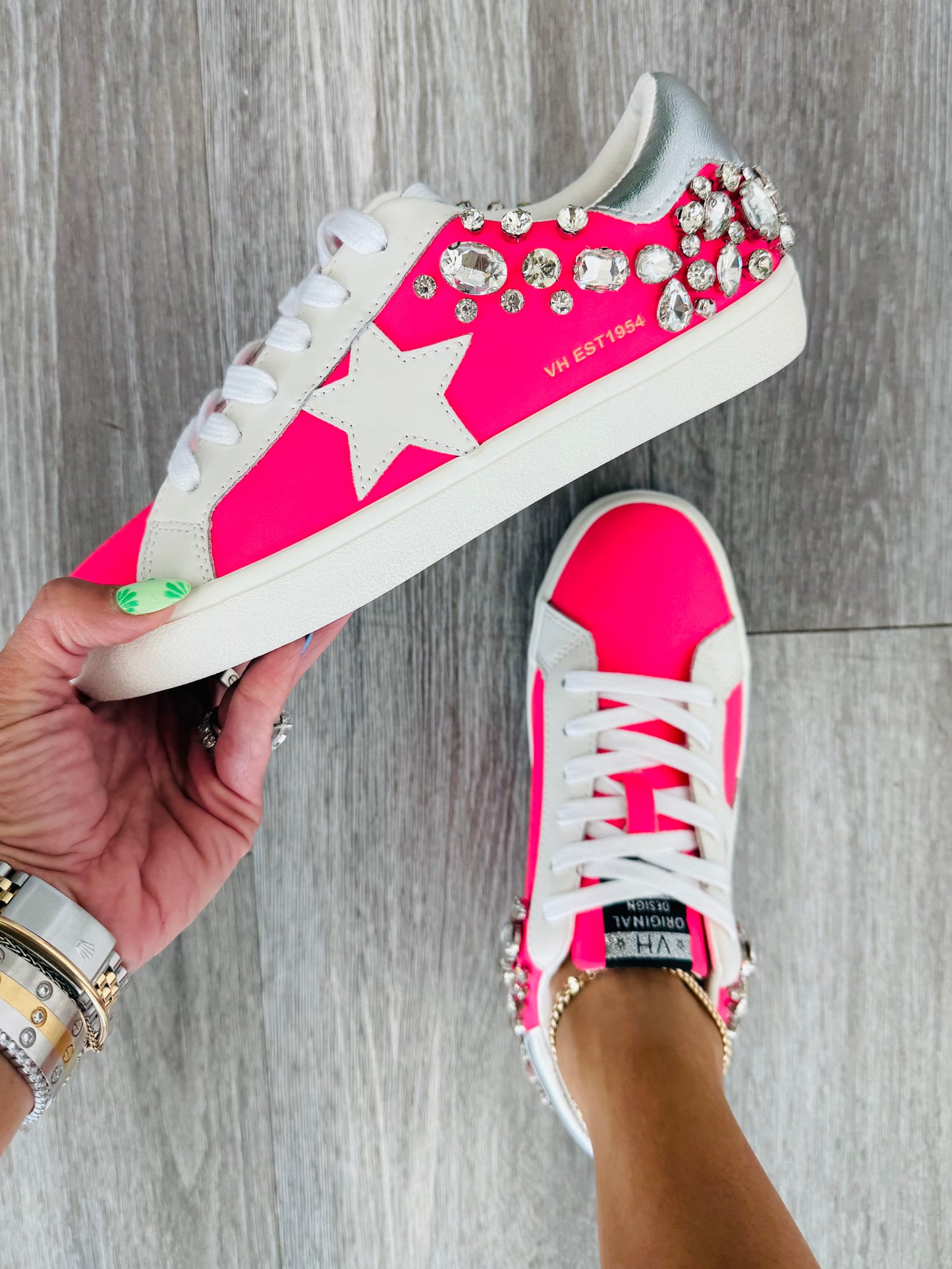 VH x WR Born To Shine Crystal Sneakers