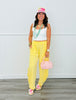 White Square Neck Top (Reg. and Plus)