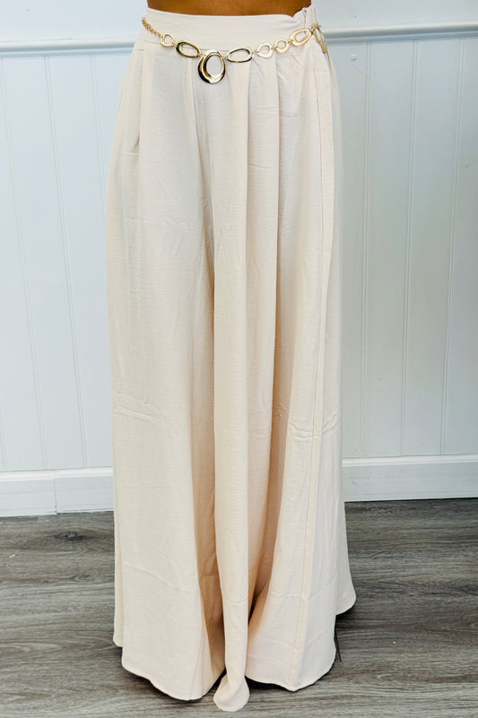 Ivory Wide Leg Pants (Reg.)