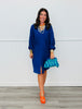 Button Down Shirt Dress (Reg. and Plus) - 2 Colors