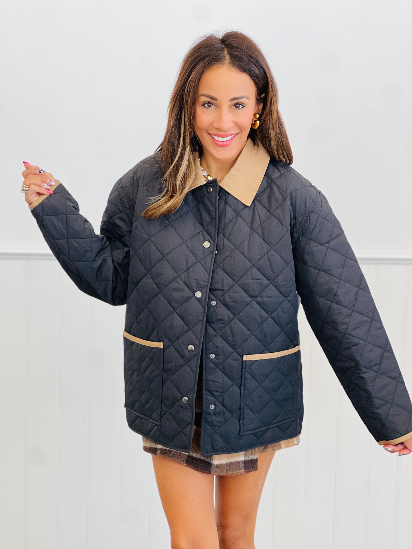 Quilted Puffer Jacket (Reg.)-4 Colors
