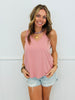 Bamboo Double V Tank Top (Reg.)-4 Colors
