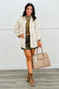 Cream Suede Jacket (Reg.)