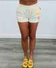 Sunshine Ivory Drawstring Shorts (Reg. & Plus)