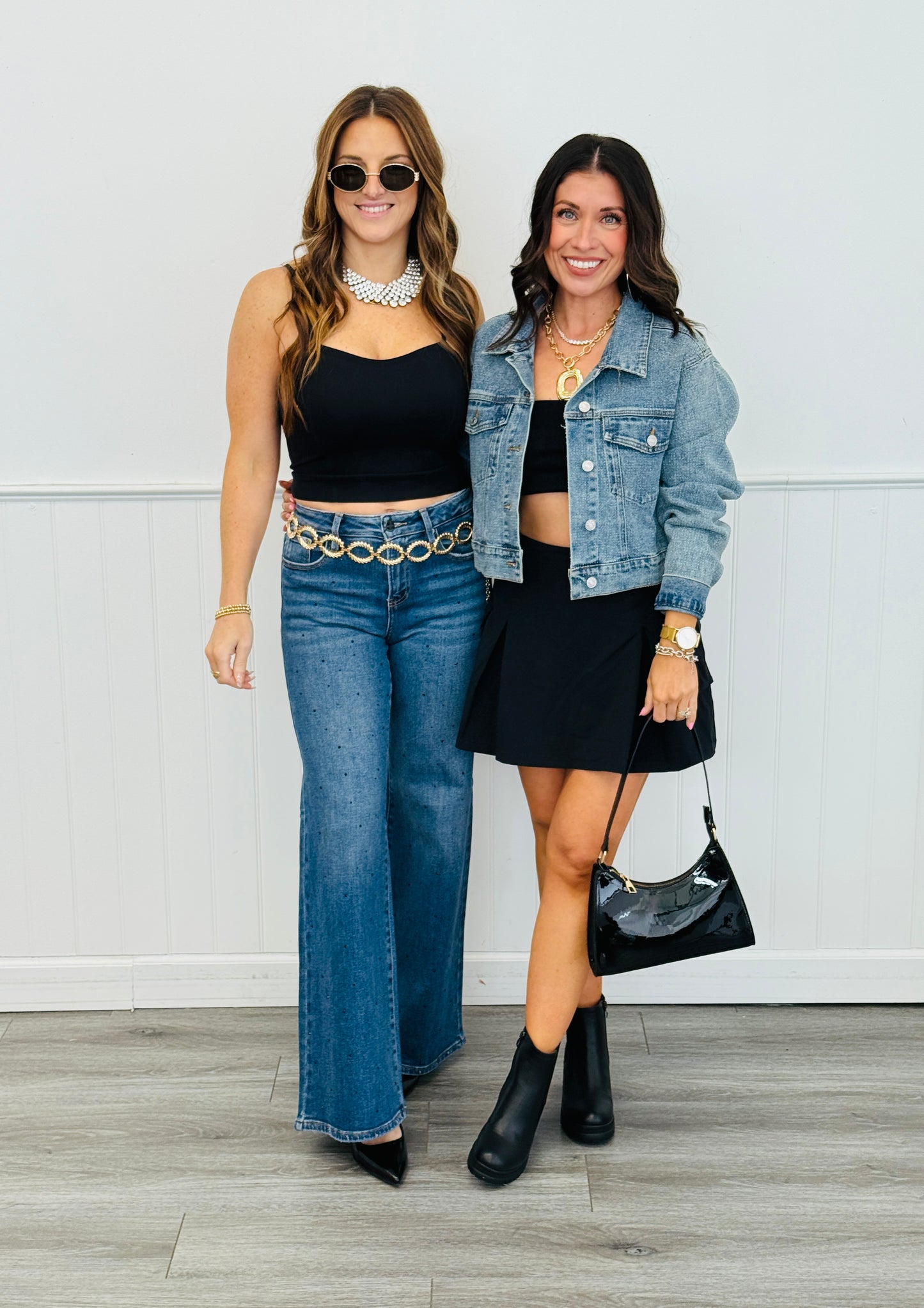 Black Smooth Princess Bralette Cami Top (OS)