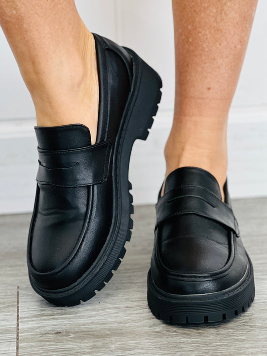 Black She Means Business Loafers