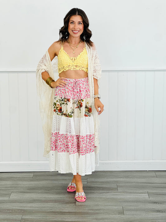 Yellow Express Your Spirit Bustier Top (Reg)