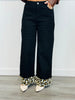Contrast Leopard Cuffs Pants (Reg.)- 4 Colors