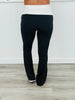 Polka Dot Fold Over Flare Pants (Reg.)