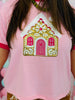 Foil Gingerbread House Tee (Reg. and Plus)