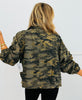 Taupe Camo High Neck Work Jacket (Reg.)
