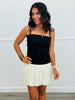Black/Cream Cami Dress (Reg.)
