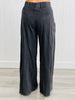 Black High Waisted Wide Leg Pants (Reg. and Plus)