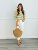Gigi Honey Striped Cardigan (Reg.)