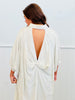 Oatmeal Oasis Open Back Midi Dress (Reg.)