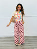 Polka Dot Scallop Trim Pants (Reg.) - 2 Colors