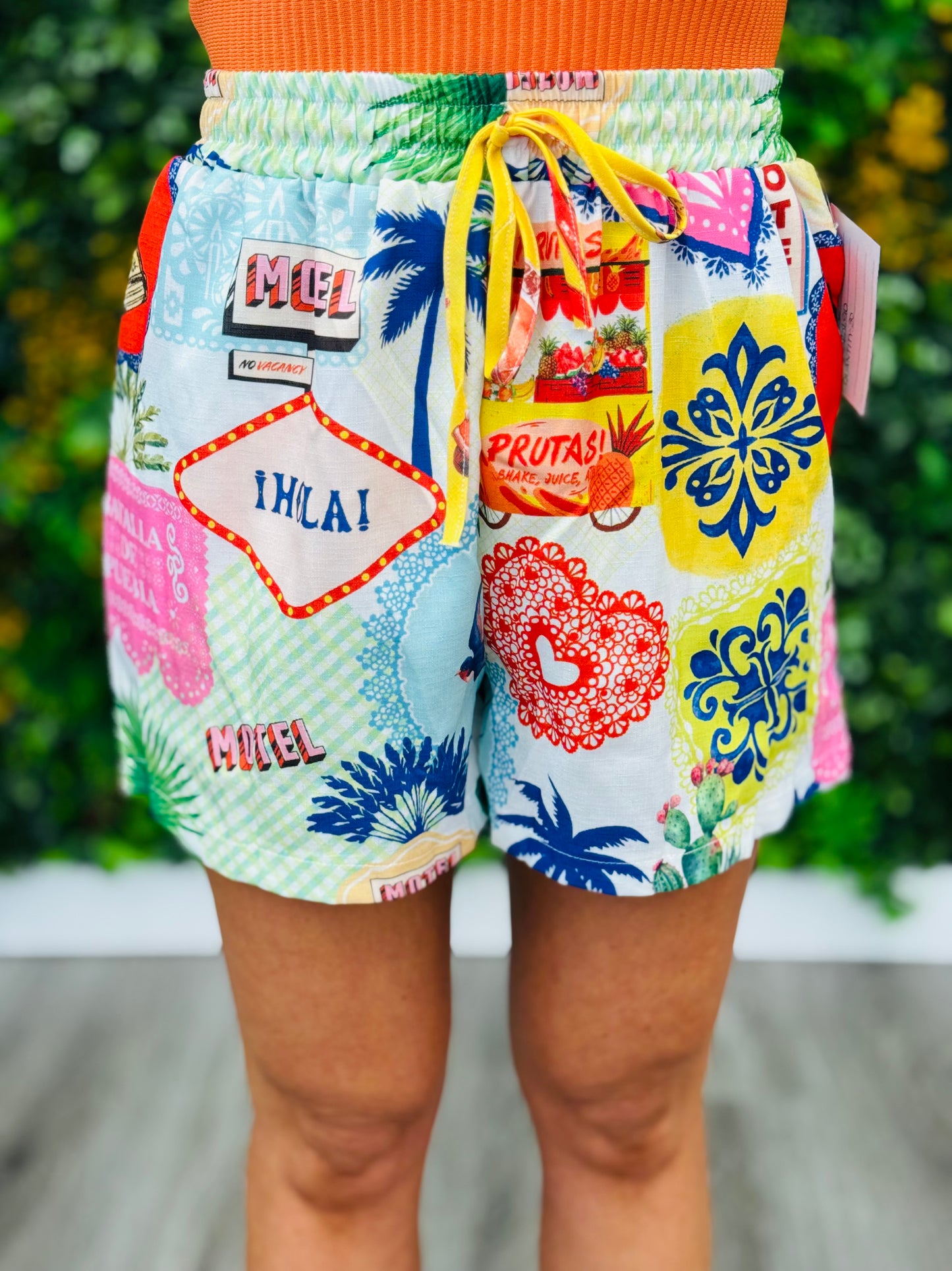 Vivid Tropic Fusion Shorts Set (Reg.)