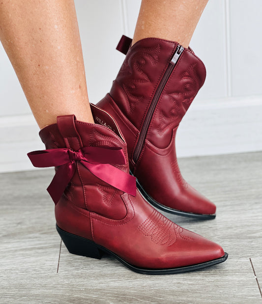 Wine Rodeo Romance Boots