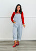 Light Blue Pinstriped Overalls (Reg & Plus)