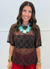 Lace Short Sleeve Top (Reg.) - 3 Colors