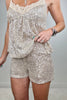 Champagne Sequined Shorts (Reg.)