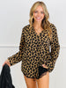 Leopard Nina Button Up Tunic (Reg. and Plus)