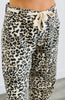 Leopard Grommet Waist Denim Barrel Pants (Reg.)