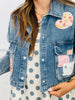 Patchwork Vintage Wash Jean Jacket (Reg. and Plus)